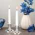 Rite Lite Shabbat Candles - 12 Pieces - Packaged in a Beautiful Box with an Artistic card (White)...