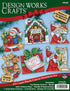 Tobin Santas Workshop Makes Cross Stitch Ornament Kit, 3"x4" 14 Count Set of 6...