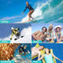 newppon Waterproof Cell Phone Pouch : 3 Pack Underwater Dry Bag Case Lanyard - Water Proof Clear Holder Protector for iPhone 15 14 13 Pro Max Plus...