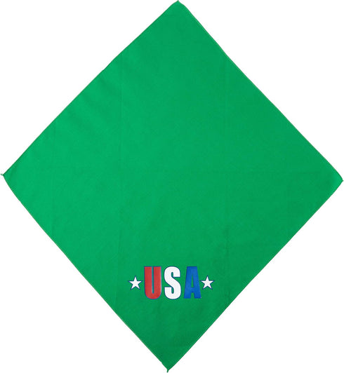 Mirage Pet Products 66-127 Smeg USA Star Screen Emerald Green Print Bandana, Small...