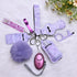 Keychain Set for Women and Girls 11 Pcs Cute Keychains For Women Including Pom Pom, Credit Card Puller...