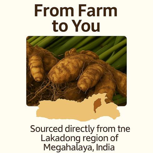 Go-Yogik Lakadong Turmeric Powder-5.3oz, High Curcumin -Lab Tested | Superfood | Traditionally grown, Direct from India....