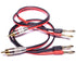 CESS-024-3f Banana Plug to RCA Cable, Phono Banana Speaker Cable, 2 Channels (14AWG 3 Feet)...