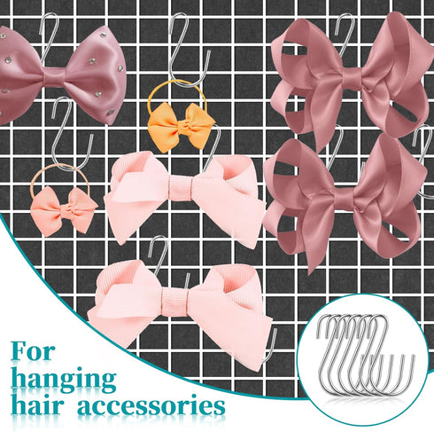 60 PCS S Hooks for Hanging 1 Inch Metal Hanging Hooks Mini S Hooks S Shaped Iron Wire Hook Hanger for Hanging Jewelry Small Kitchenware Potted Pla...