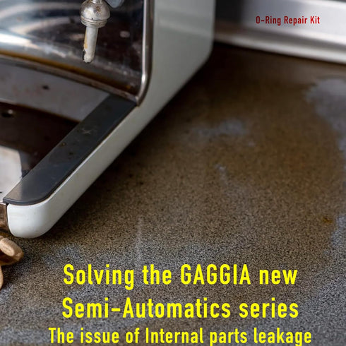 The O-Ring Repair Kits use to Solve The Leakage Problem of GAGGIA Semi Automatics Series Coffee Machines...