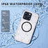 IP68 Waterproof Case for iPhone 15 Promax, 100% Passed The Waterproof Quality Test,360° Full-Enclosure Design,Compatible with MagSafe,Underwater C...