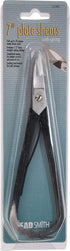 The Beadsmith Metal Plate Shears – 7 inches (178mm) – Steel Blades – Comfort Grip with Single-Leaf Spring Handle – Tool for Cutting Stamping Blank...