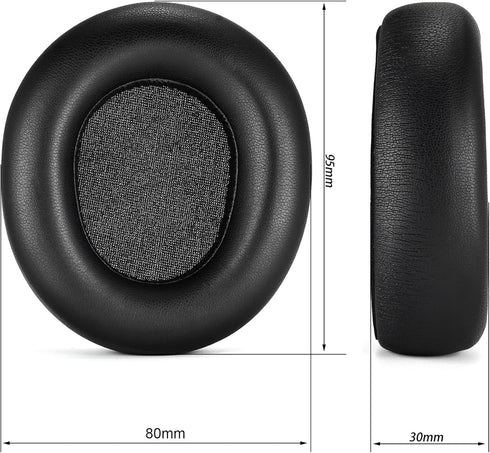 Replacement Earpads Ear Cushions for Steelseries Arctis Nova Pro Wireless Headphones Earpad Softer Leather Replacement Headset Ear Pads Cups Black...