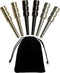 WE Games King-Sized Ultimate Cribbage Pegs - Set of 6 (2 Brass, 2 Silver, 2 Black)...