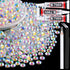 1500Pcs 6mm Resin Jelly Rhinestones with 3Pcs 10ml B7000 Jewelry Glue for Crafting, Transparent AB Flatback Gems, Bedazzling Crystal Bulk for DIY ...