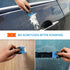 Razor Blade Scraper, Double Edged Razorblade Scraping Tool with 6 Pcs Razor Blades, Paint Scraper for Glass, Decals, Tint, Stickers, Labels, Caulk...