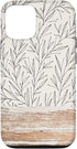 iPhone 12/12 Pro Boho Rustic Botanical Leaf Pattern Vintage Beige Case...