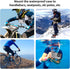 Waterproof Case for iPhone 14Pro/15Pro, Shockproof Anti-Dust Outdoor Sports Waterproof Phone Case Cycling Skiing Phone Case with Bike Mount Bracke...