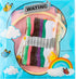 WATINC Embroidery Kits for Beginners 3 Cross Stitch DIY Kits with Embroidery Fabric Patterns Hoop Threader Instruction Needlepoint Starter Kits Ed...