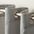 Exclusive Home Loha Linen Grommet Top Curtain Panel Pair, 54"x108", Dove Grey...