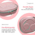 XANAD Pink Case for JBL Tune 520BT/720BT/510BT/660NC/700BT/710BT/760NC/750BTNC/ 660 BTNC/560BT/500BT/E45BT or JBL Live 650BTNC / 460NC / 400BT / 5...