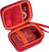 Hard Case Compatible with JBL Go 4 GO3 Portable Bluetooth Speaker (Red Case)...