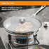 Snowyee Splatter Screen for Frying Pan, Grease Splatter Guard Stainless Steel Large 13” and Small 10” Shield (2 in 1 Set)...