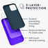 kwmobile Case Compatible with Apple iPhone 12 / iPhone 12 Pro Case - TPU Silicone Phone Cover with Soft Finish - Baltic Blue...