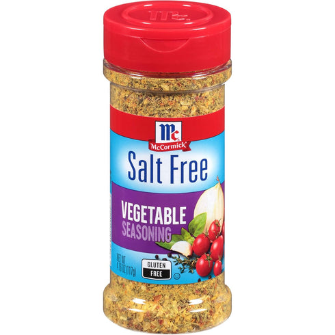 McCormick Salt Free Vegetable Seasoning, 4.16 oz...