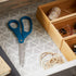 Fiskars Simply 8 inch Stainless Steel Scissors - General Purpose Cutting for Home, Office, and Arts & Crafts - Blue...