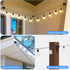 Saillong 4 Pack Hooks for Outdoor String Lights, Christmas Light Clips Weatherproof, Lights Hanger Hooks for Hanging Christmas Fairy Light, Cable,...