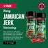 Sauce Goddess Fiery Jamaican Jerk Spice Shaker (2-Pack) - Seasonings and Spices for Cooking with Caribbean Flavors! For Chicken, Pork, Seafood & M...