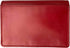 RFID Leather Wallet for Men or Women Travel Bifold Card Holder Full Grain Cow Nappa 4"x3" Expandable to 1" Thick (Red Nappa)...