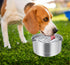 6 Pack Dog Water Bowl Filter & 1 Filter holder for 3L/101oz Stainless Steel Dog Water Feeder Dispenser...