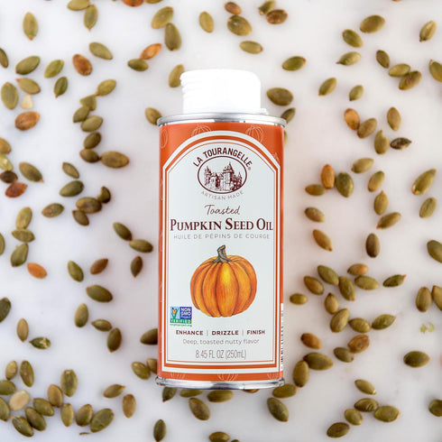 La Tourangelle, Toasted Pumpkin Seed Oil, Great for Cooking, Salad Dressings, Pastas, and Spreads - Health and Beauty Oil, 8.45 fl oz...