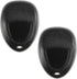 2X KeylessOption Key Fob Replacement for 2015 2006 2007 2008 2009 2010 2011 2012 2013 Buick Lucerne Cadillac DTS Chevrolet Chevy Impala Monte Carl...