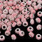ANCIRS 100pcs 12mm Large Hole Rhinestone European Beads, Large Hole Rondelle Spacer Beads, Diamond Hair Beads for European Bracelet Snake Chain Ch...