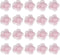 20 PCS Flower Lace Applique Exquisite 3D Chiffon Flower Sewing Fabric Appliques for Clothing, Headbands Flower, Crafts, Party Decoration, Sewing A...
