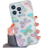 Compatible with iPhone 13 Pro Max Case for Women Girls, Glitter Red Purple Blue Green Colorful Cute Pattern, Slim Fit Hard Clear Protective Phone ...