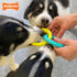 Nylabone Power Play Puppy Tug-a-Ball - Puppy Tug Toy - Interactive Puppy Enrichment Toys - Puppy Must Haves (1 Count)...