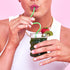 Bloom Nutrition Electric Hand Mixer & 8 Super Greens Powder Stick Packs...
