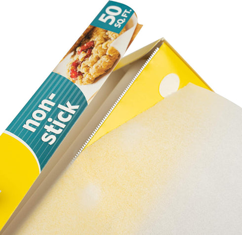 Glad Parchment Paper for Baking | Rolled Parchment Paper for Baking and Food Storage | 50 Square Feet White Parchment Baking Paper from Glad for E...