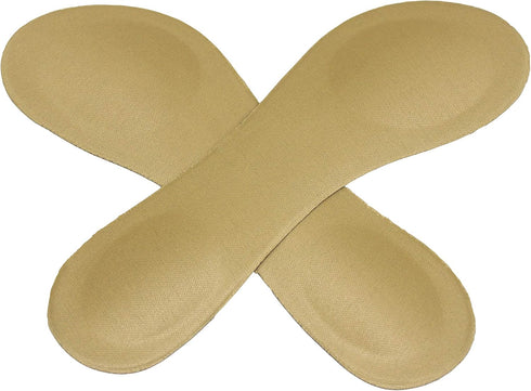 Happystep 3/4 Length Women Thin Shoe Insoles for High Heels, Pumps, Open Toes, Flats, and Sandals, Cushion for Heel and Ball of The Foot, Shock Ab...