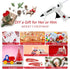 Hot Melt Gun Kit with On/Off Switch, Hot Glue Gun Mini for Crafts with 30Pcs Glue Sticks for DIY, Crafts, Home School Project, 30W1...