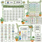 Classroom Calendar Bulletin Board Set, Greenery Calendar for Classroom Decorations Preschool Wall Calendar Bulletin Board for Teacher Must Have...