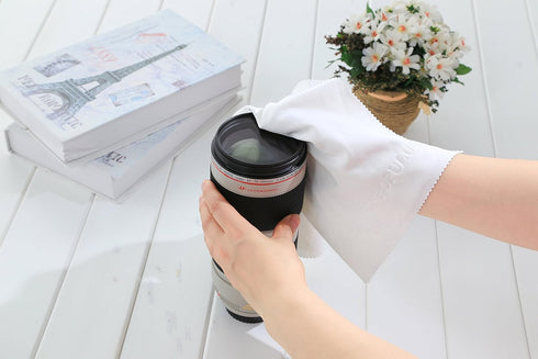 Extra Large Microfiber Cleaning Cloths For Computers, Laptops, TV Sets, Cellphones, Tablets, Camera Lenses, As Well As Eyeglasses And Other Delica...