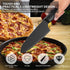 AILUROPODA Nylon Knife, 2-Piece Plastic Kitchen Knife for real cooking and Cutting Pizza, Cakes, Bread, Fruits, Veggies Durable Nylon Kitchen Knif...