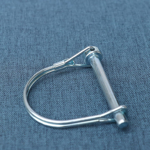 Trailer Coupler Pin, 2Pcs Tivnhuils Hitch Pin Trailer Pin, Zinc Plated Carbon Steel Safety Coupler Pin Locking Pin, 1/4" x 2.16", Small...