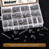 240Pcs 15 Sizes Compression Springs Assortment Kit, Mini Stainless Steel Extension Springs for Shop and Home Repairs, 0.39" to 1.97" Length, 0.16"...