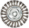 Mercer Industries 186540-5" x 1/2" x 5/8"-11 Knot Wire Wheel, 020 Carbon Steel Wire...