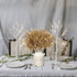 CATTREE Christmas Artificial Plants Decoration, Plastic Golden Shrubs Plant Simulation Boston Leaves Fake Fern Grass for Wedding Party Indoor DIY ...