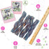 Nature Gnaws Braided Beef Jerky Chews for Dogs - Premium Natural Beef Gullet Sticks - Simple Single Ingredient Tasty Dog Chew Treats - 5-6 Inch...
