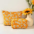 2 Pieces Little Flower Makeup Bag Large Cosmetic Bag Capacity Canvas Travel Toiletry Bag Organizer Cute Makeup Brushes Aesthetic Accessories Stora...