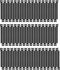 Pasow 100pcs Reusable Fastening Cable Ties Adjustable Wire Management 8 Inch (Black)...