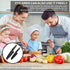 AILUROPODA Nylon Knife, 2-Piece Plastic Kitchen Knife for real cooking and Cutting Pizza, Cakes, Bread, Fruits, Veggies Durable Nylon Kitchen Knif...
